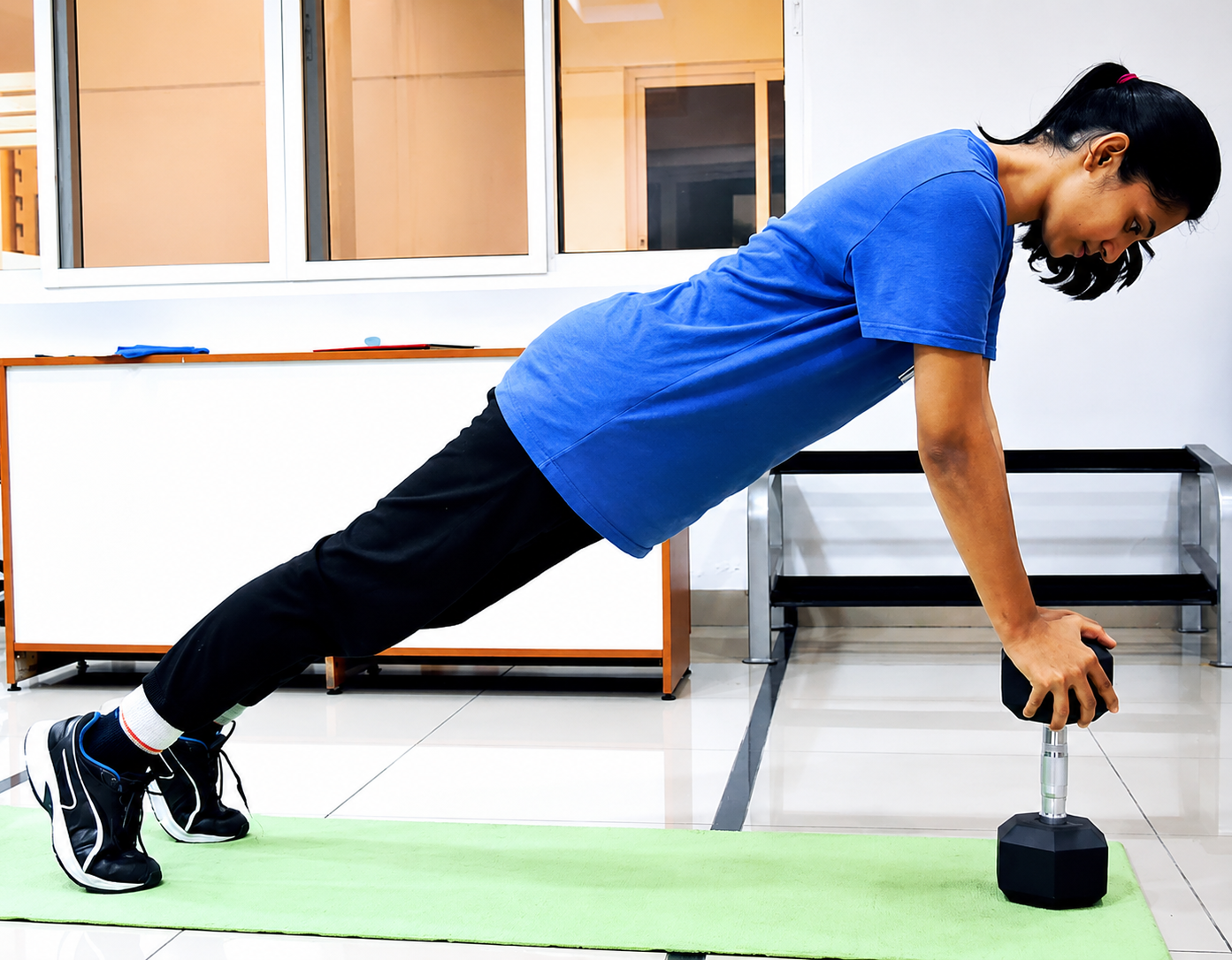 Coach understanding a client's individual movement and lifestyle needs
